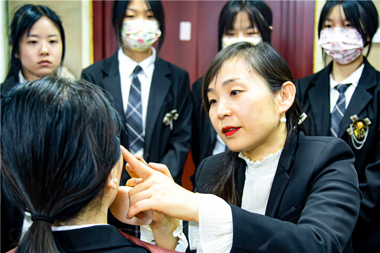形象设计实训课堂